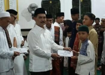 Ketua DPRD Sarolangun Ikut Safari Ramadhan di Kecamatan Pelawan
