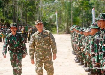 Bupati Fadhil Arief  Resmikan Pembukaan TNI Manunggal Membangun Desa