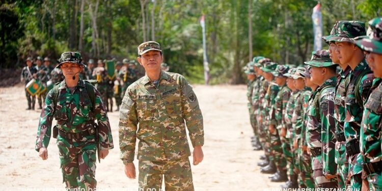 Bupati Fadhil Arief  Resmikan Pembukaan TNI Manunggal Membangun Desa