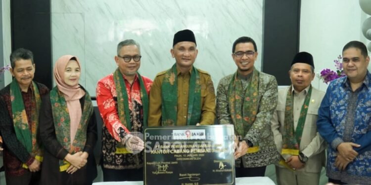 Bupati Hurmin Resmikan Bank 9 Jambi Cabang Pauh