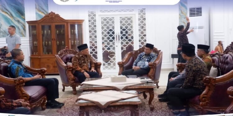 Bupati dan Wakil Bupati Muaro Jambi Sambut Kunjungan Ketua BPK RI Jambi