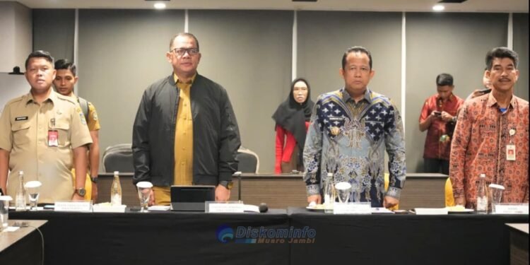 Bupati Muaro Jambi Hadiri Expose 4 Desa Persiapan Menjadi Desa Definitif   