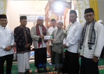 Sekda Muaro Jambi Safari Ramadhan ke Desa Gedong Karya