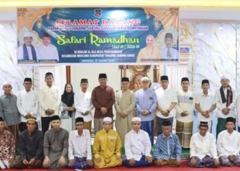 Pemkab Tanjab Barat Gelar Safari Ramadan di Masjid Al-ULA Desa Penyabungan