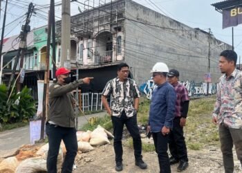 Dinas PUPR Provinsi Jambi Pemeliharaan Infrastruktur Jalan dan Drainase Jelang Lebaran