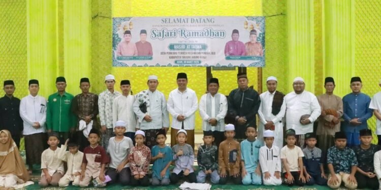 Wabup Katamso Safari Ramadan di Pematang Tembesu