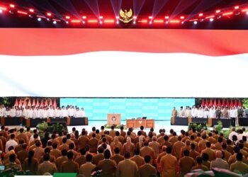 Bupati Fadhil Arief Hadiri Rakornas Pemerintah Pusat dan Daerah