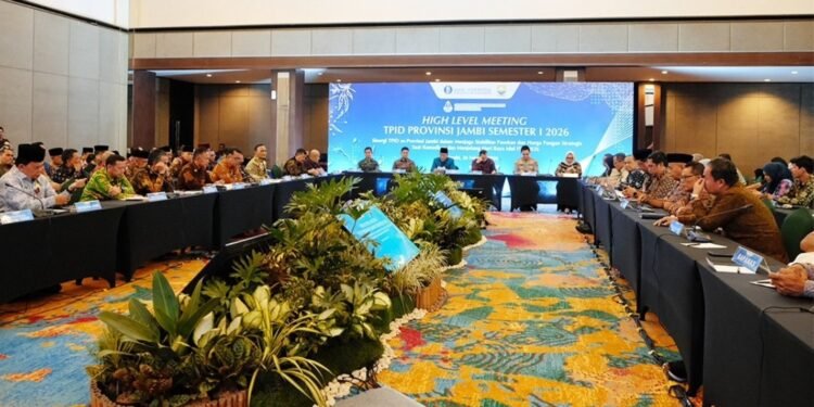 Pemkab Batang Hari Ikut Rakor Sinergitas Program TPID