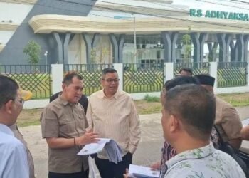 Ketua DPRD Kota Jambi Tinjau Pembangunan RS Adhyaksa