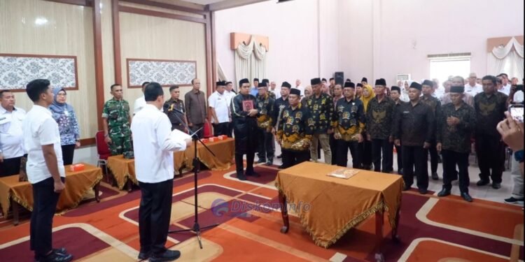 Bupati Bambang Bayu Suseno Lantik Pengurus PABPDSI