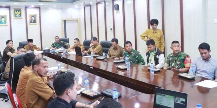 Wakil Bupati Katamso Pimpin Rapat Percepatan Pembangunan Gerai KDKMP