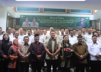 Bupati Bambang Bayu Suseno Sambut Kedatangan Wakil Menteri Pertanian RI
