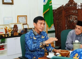 Bupati Fadhil Arief  Terima Audiens MUI Kabupaten Batang Hari