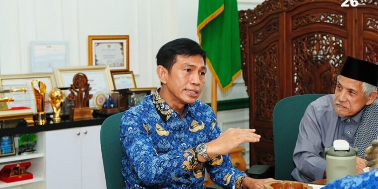 Bupati Fadhil Arief  Terima Audiens MUI Kabupaten Batang Hari