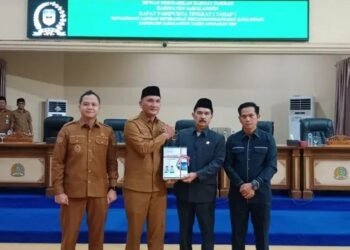 DPRD Sarolangun Menggelar Rapat Paripurna LKPJ Bupati 2025