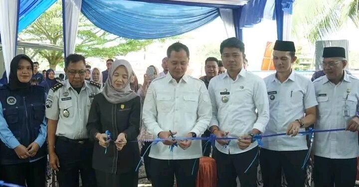 Cik Marleni Hadiri Peresmian SPPG di Kelurahan Aur Gading.