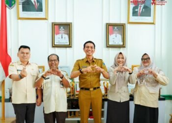 Bupati Fadhil Arief  Terima Kunjungan UPTD PPD Bapenda Samsat Batang Hari