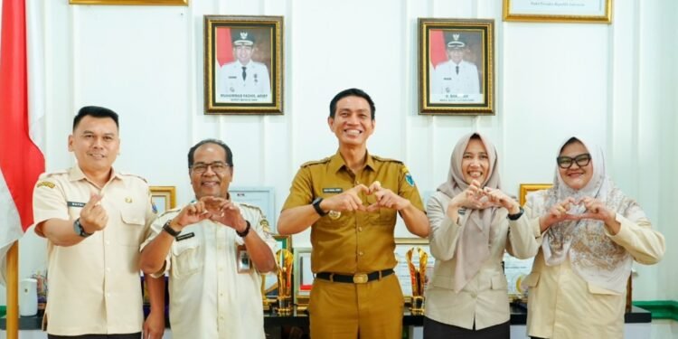 Bupati Fadhil Arief  Terima Kunjungan UPTD PPD Bapenda Samsat Batang Hari