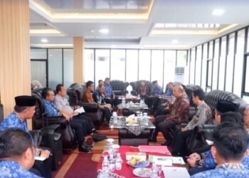 Bupati Muaro Jambi Mengikuti Exit Meeting bersama BPK Perwakilan Jambi