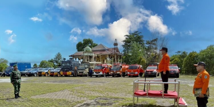Pemkab Batang Hari Menggelar Apel Siaga Karhutla