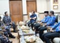 Bupati Muaro Jambi Terima Kunjungan Danlanal Palembang