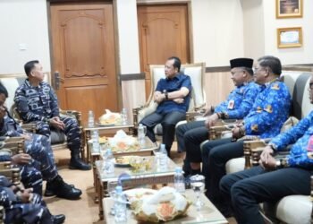Bupati Muaro Jambi Terima Kunjungan Danlanal Palembang