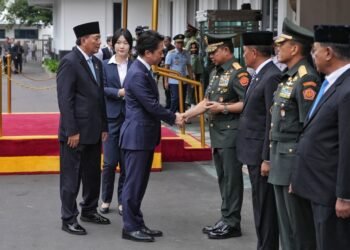 Panglima TNI Dampingi Menhan RI Terima Kunjungan Menhan Jepang