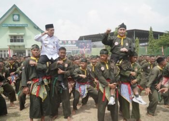 Gubernur Al Haris Kukuhkan Pencak Silat Militer