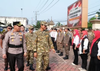 Bupati Fadhil Arief Mengikuti Upacara Kebangsaan Sabuk Kamtibmas