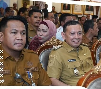 Wabup Tanjab Timur Hadiri Peresmian POSBANKUM