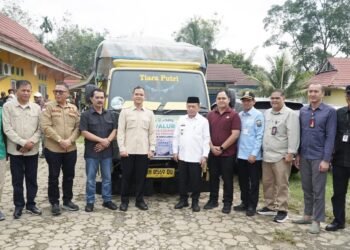 Wabup Sarolangun Terima Bantuan 11 Ton Beras dari Gubernur Jambi