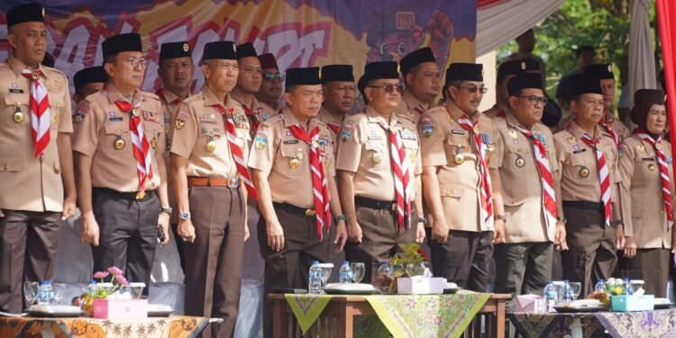 Gubernur Al Haris Buka Jambore Daerah Pramuka Jambi