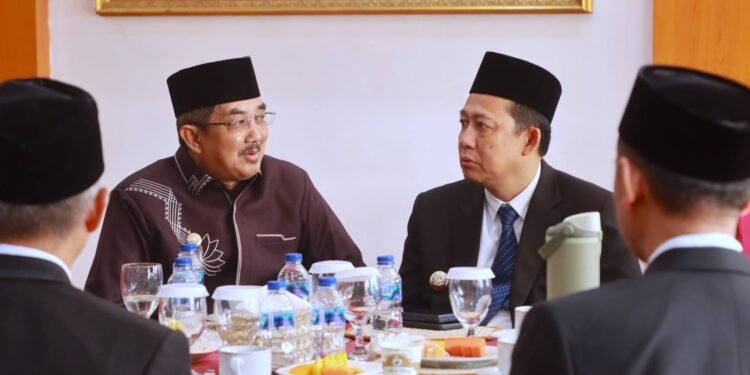 Bupati Anwar Sadat Hadiri Pengukuhan Kepala Perwakilan BPKP Jambi