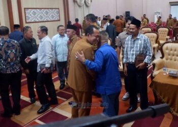Bupati Muaro Jambi Terima Kunjungan Kerja DPRD Kota Sungai Penuh