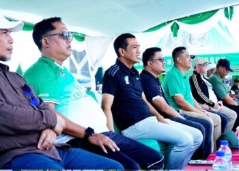 Bupati Fadhil Arief Saksikan Laga Final antara MTSN 01 Sarolangun dengan SMPN 12 Kota Jambi