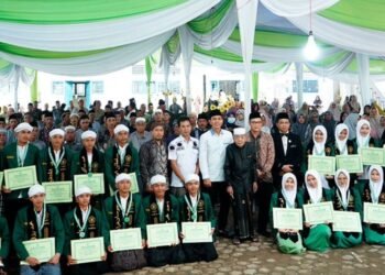 Bupati Fadhil Arief Hadiri Haflah Akhirussanah dan Imtihanul Wakfi Ponpes Zulhijjah