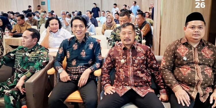 Bupati Fadhil Arief Hadiri Rakor Penyusunan Rencana Kerja Cetak Sawah 2026