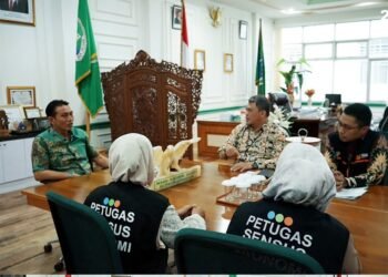 Bupati Fadhil Arief Terima Kunjungan Kepasa BPS