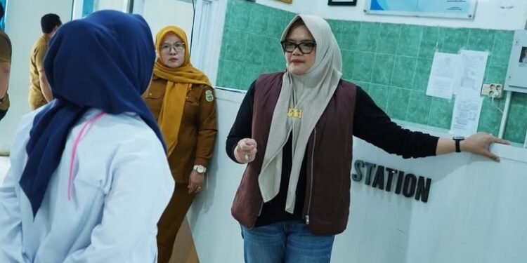 Bupati Dillah Sidak RSUD Nurdin Hamzah