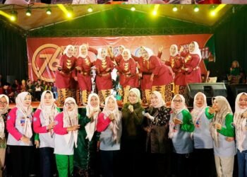 Zulva Fadhil Hadiri Pagelaran Pentas Seni Gerebek Suro