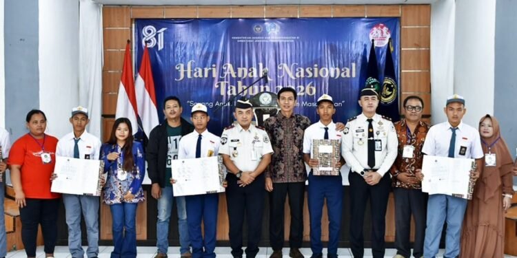 Bupati Fadhil Arief Hadiri Pemberian Pengurangan Masa Pidana Binaan LPKA Kelas II