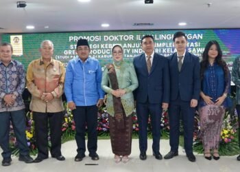 Bupati Anwar Sadat Hadiri Promosi Doktor di UI