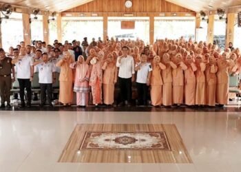 Bupati Fadhil Arief Hadiri Pengukuhan Pengurus Dharma Wanita Persatuan Batang Hari