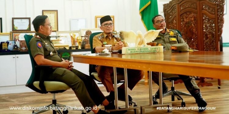 Pemkab Batang Hari Terus Memperkuat Peran Satlinmas