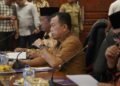 Gubernur Al Haris Pimpin Rapat Evaluasi Perkembangan Pelaksanaan Kegiatan Pembangunan
