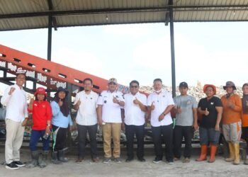 Bupati Anwar Sadat Tinjau Penataan TPA Sampah
