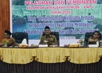 Bupati Sarolangun Buka Pelatihan dan Pembinaan KWP