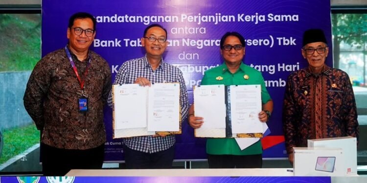 Wakil Bupati Batang Hari Hadiri Audiensi Bersama Bank BTN