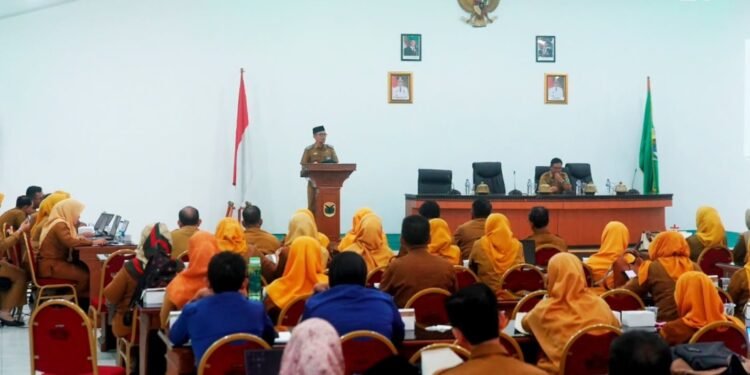 Pemkab Batang Hari Adakan Pemantauan dan Evaluasi Kinerja Penyelenggaraan Pelayanan Publik