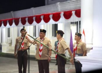 Wakil Bupati Katamso Pimpin Renungan dan Ulang Janji Pramuka ke 65